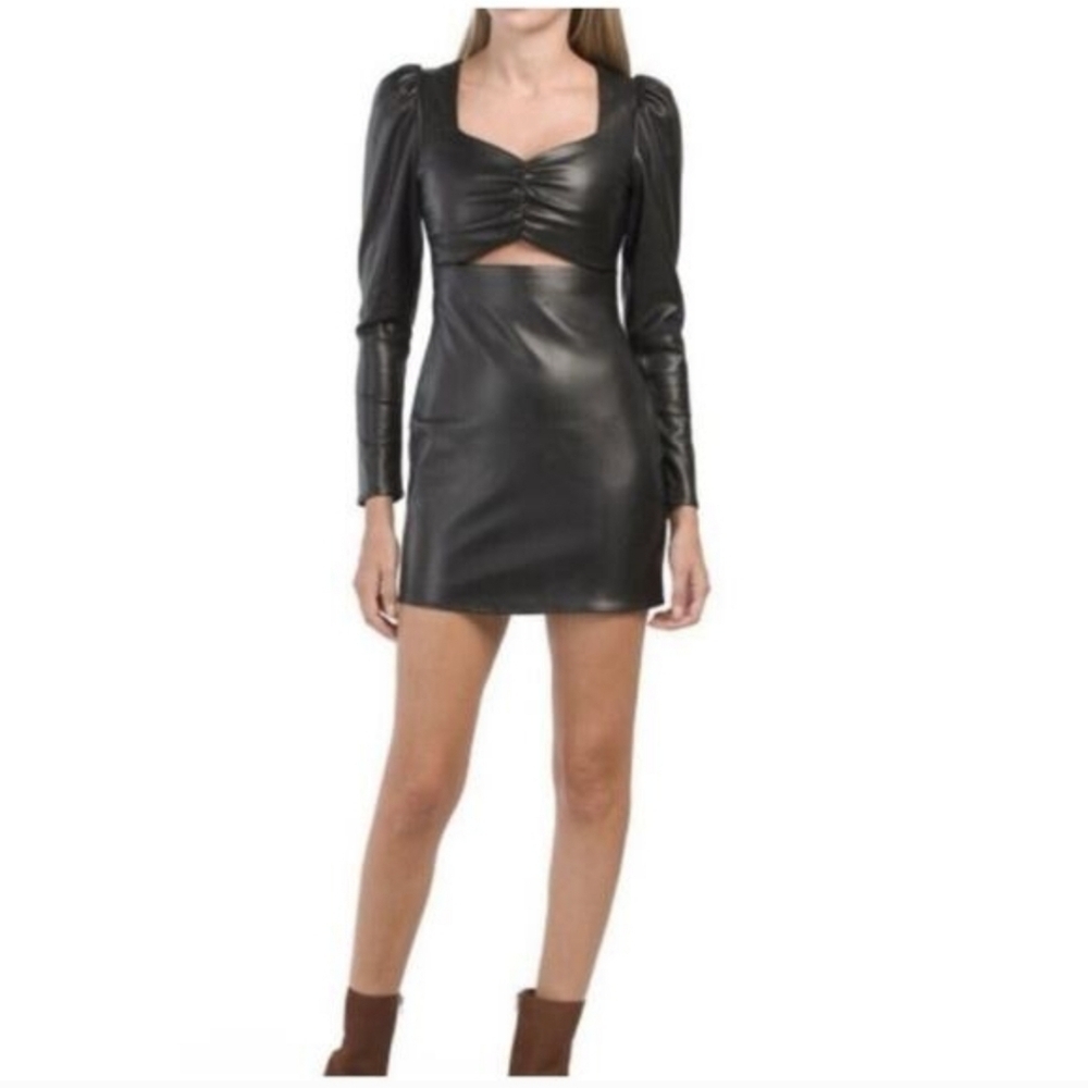 Ronny Kobo Collection Black Mini Dress